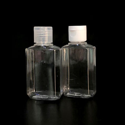 Bouteilles de récipient en plastique d'ODM du shampooing 20ml d'espace libre de PETG