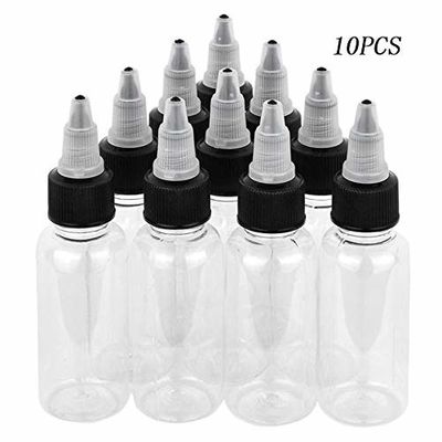 Vape huilent les bouteilles en plastique supérieures de compression de torsion vide d'Eliquid