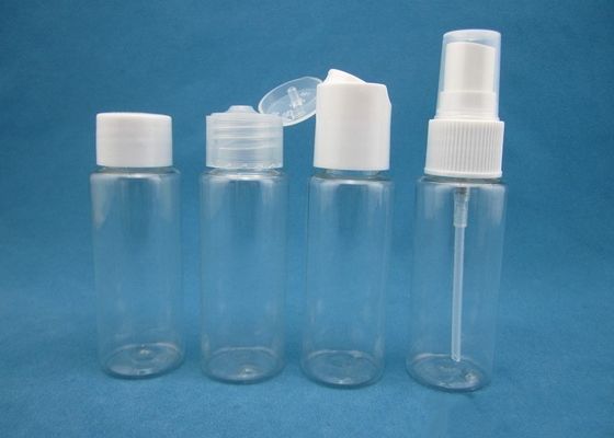 Bouteilles de récipient en plastique de Flip Top Screw Spray Cap 60ml 100ml
