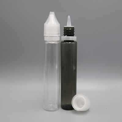 Bouteilles en plastique supérieures de compression de torsion de la sauce 30ml 60ml 120ml