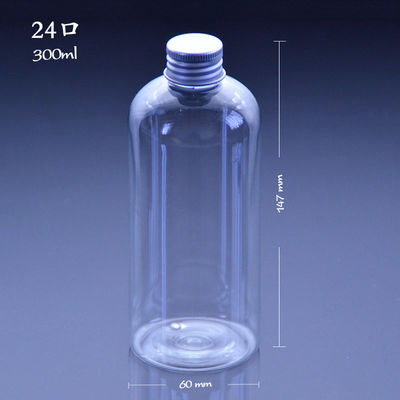 animal familier 300ml Juice Bottles Disposable For Fruit transparent de 36mm