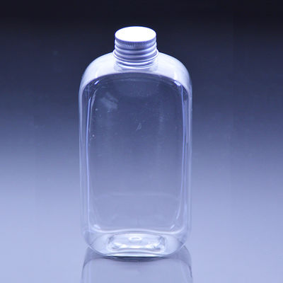 Chapeau en aluminium épaissi 400ml 28mm Juice Bottles clair