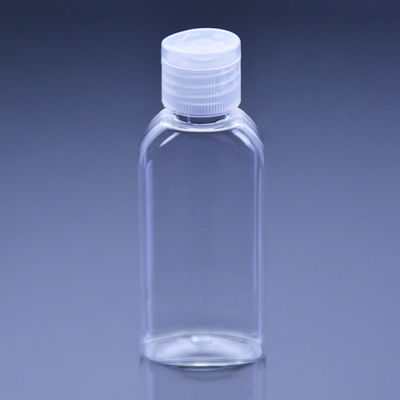Bouteille antibactérienne transparente de gel de l'ANIMAL FAMILIER 50ml
