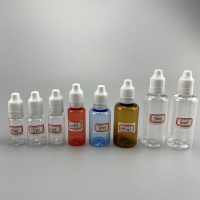 5ml 10ml sertissant par replis d'anti bouteilles de récipient en plastique d'ODM de vol